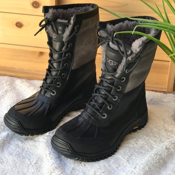 UGG Shoes - ♥️♥️Ugg Adirondack Boots Black/Gray Size 6 NWT♥️